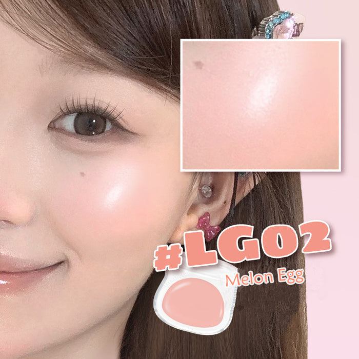 LEEMEMBER Bear Watery Light Multi-use Makeup Cream for Blusher & Highlighter T4310