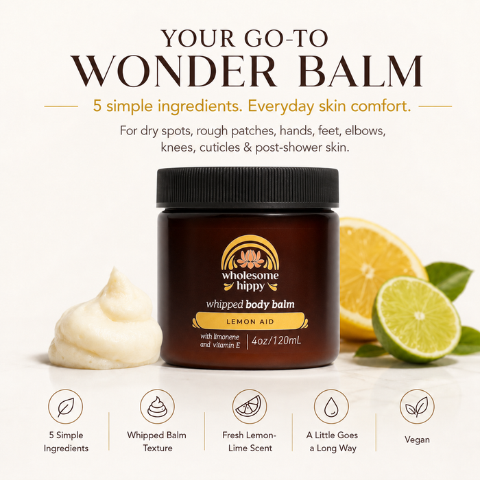 Lemon-Aid Whipped Wonder Balm | Multi-Use Skin Balm | 4oz