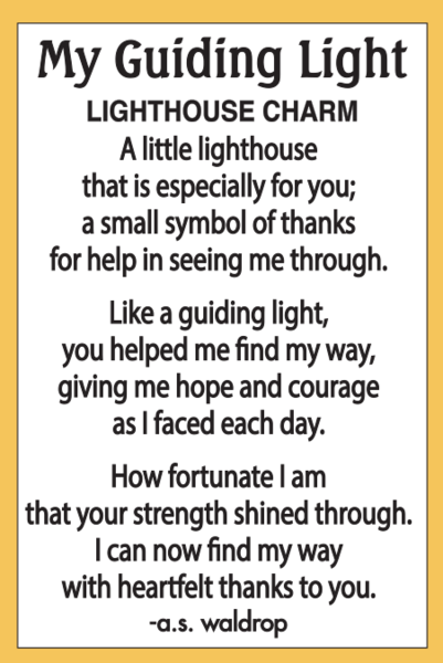 Lighthouse Mini Figurine