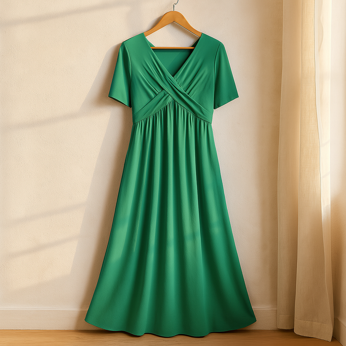 LINA - Elegant Dress with Tummy Coverage