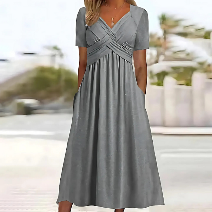 LINA - Elegant Dress with Tummy Coverage