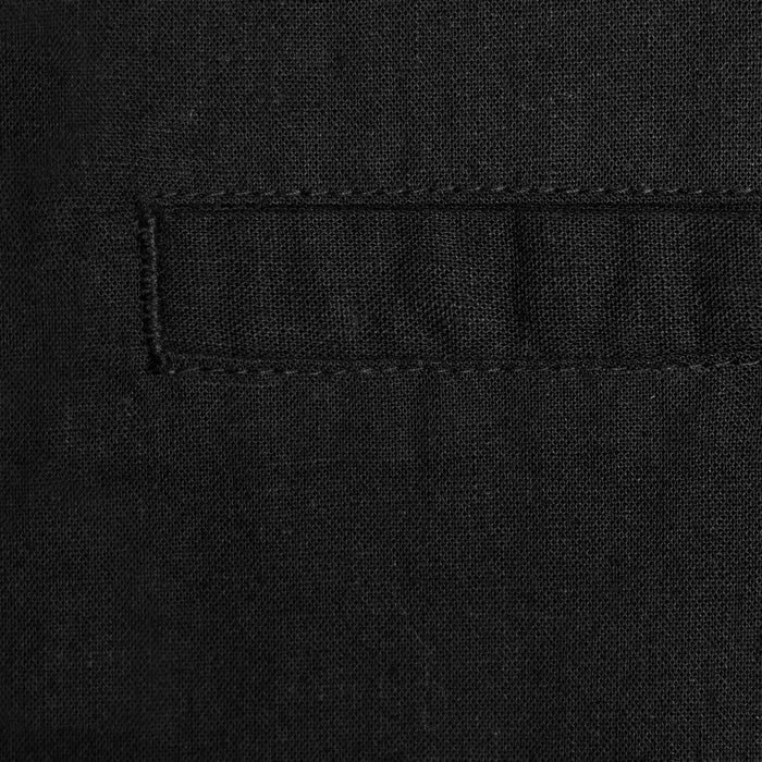 Linen Blend Shirt | Black