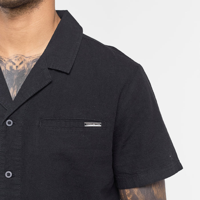 Linen Shirt | Black