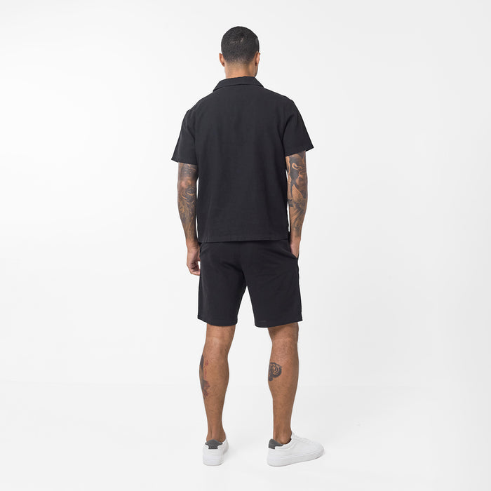 Linen Shirt | Black