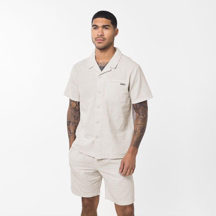 Linen Shirt | Stone