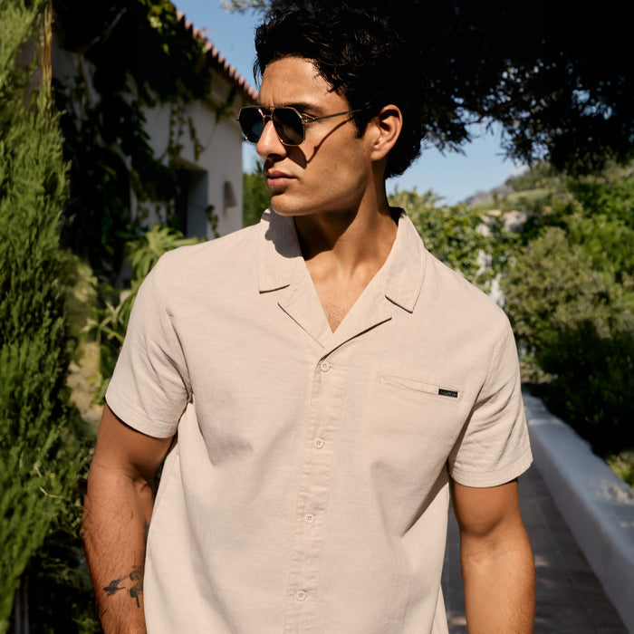 Linen Shirt | Stone