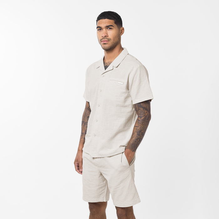 Linen Shirt | Stone