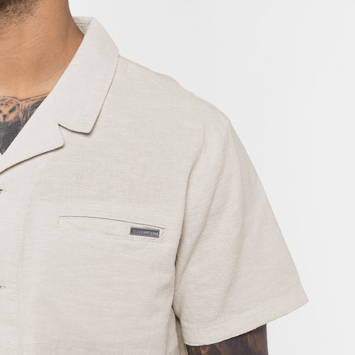 Linen Shirt | Stone