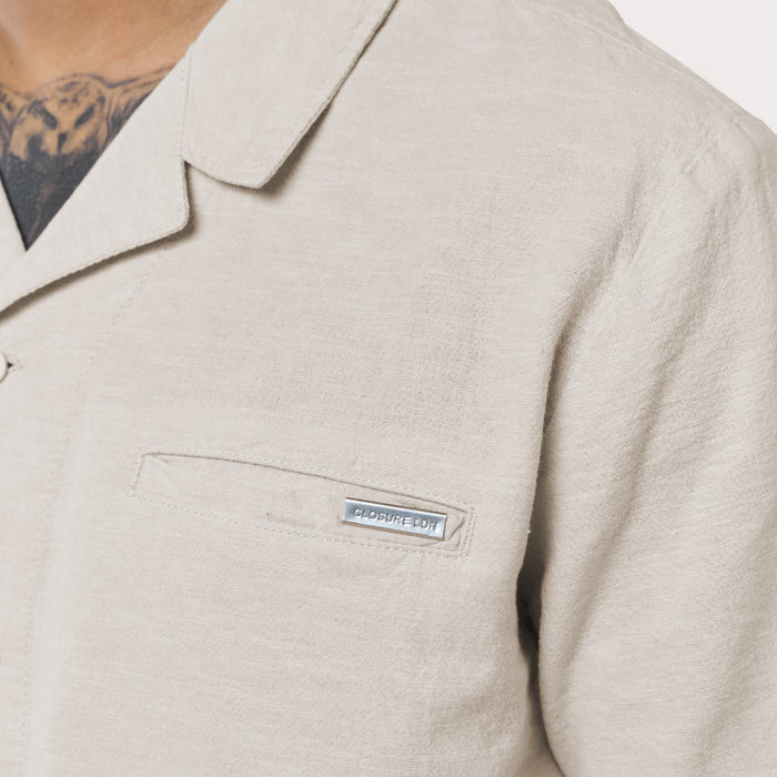 Linen Shirt | Stone