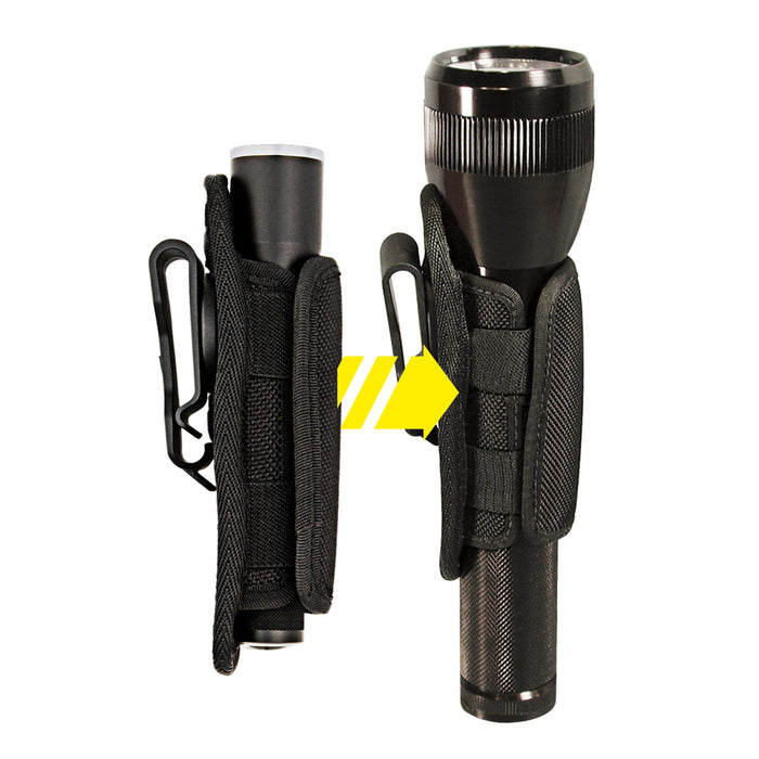 Lite Holster Stretch™ Flashlight Holster, showing stretch