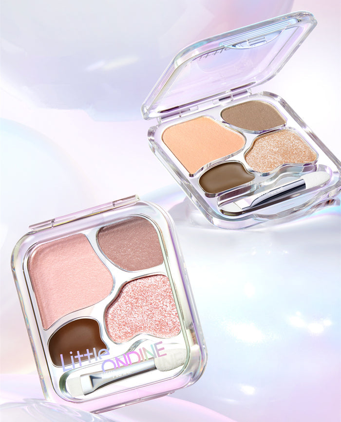 LITTLE ONDINE Four Colors Eyeshadow Palette T3805