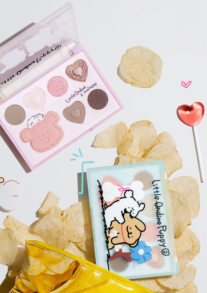 LITTLE ONDINE Puppy Hug Series 7-Color Eyeshadow Palette T4158