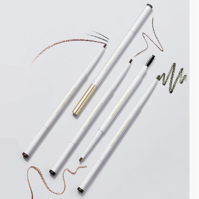 LITTLE ONDINE Waterproof Double-ended Eyebrow Pencil T3808