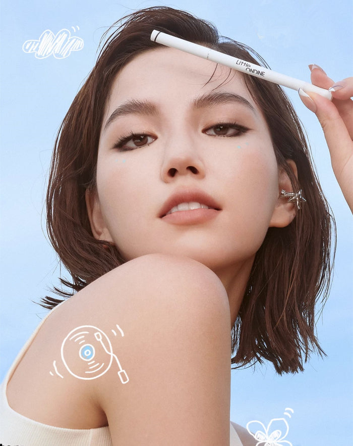 LITTLE ONDINE Waterproof Double-ended Gel Eyeliner Pen T3807