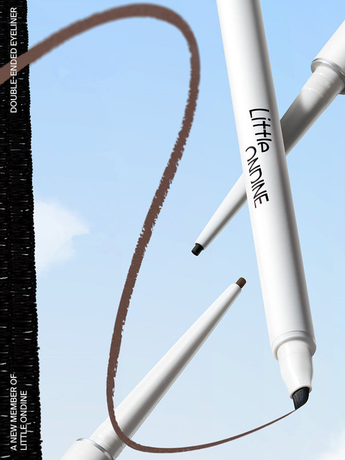 LITTLE ONDINE Waterproof Double-ended Gel Eyeliner Pen T3807