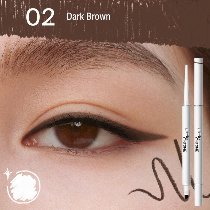 LITTLE ONDINE Waterproof Double-ended Gel Eyeliner Pen T3807