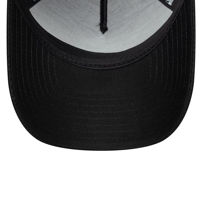 Pictured is this Liverpool FC Iridescent 9FORTY A-Frame Trucker cap in black. 5