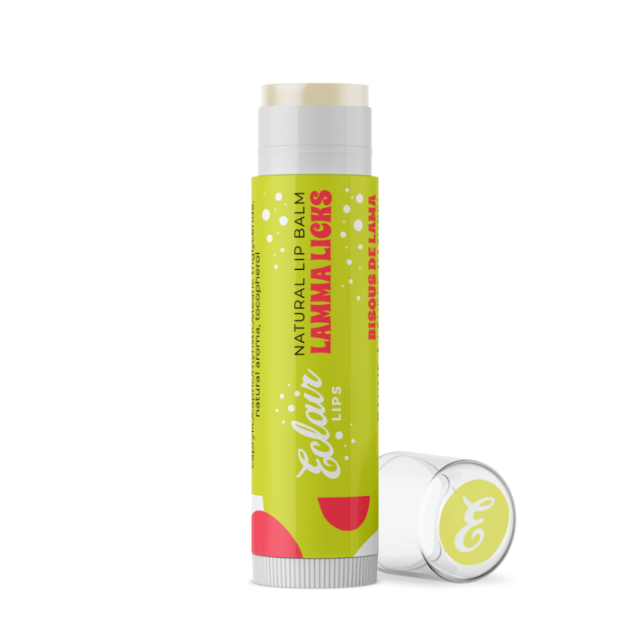Llama Licks lip balm by Eclair Lips