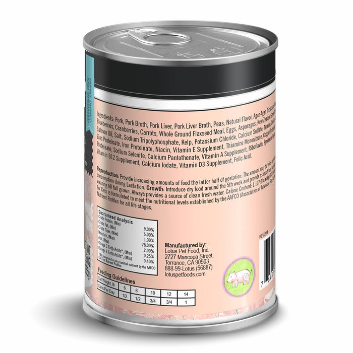 Lotus Cat Grain-Free Pork Pate