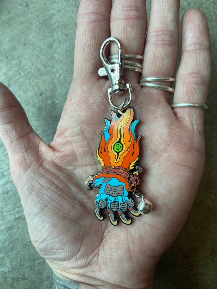 LUCKY MONSTER PAW GLOWING EYE CHARM ** IN STOCK**