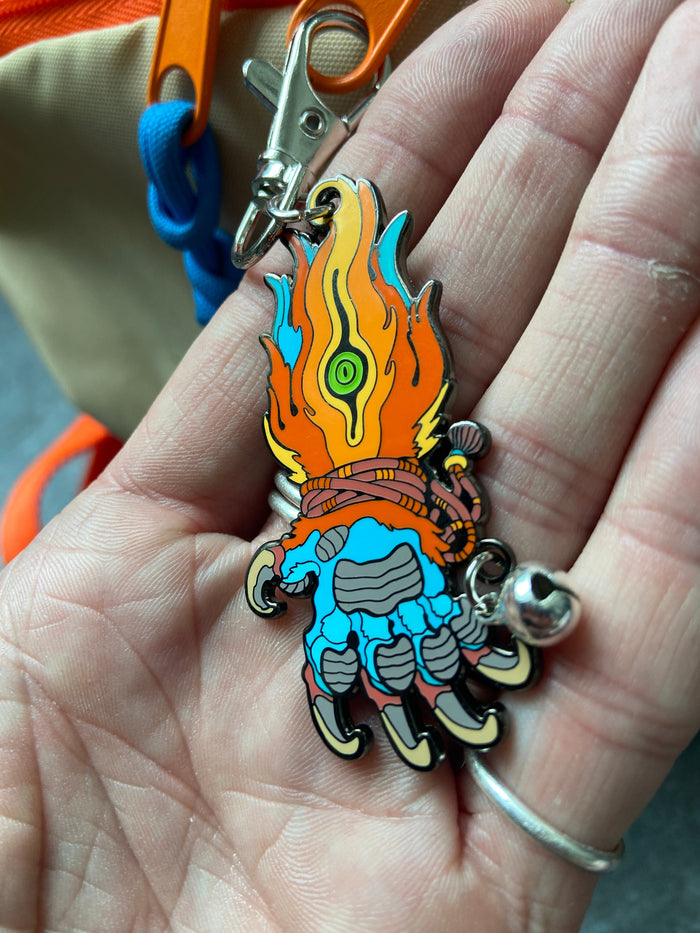LUCKY MONSTER PAW GLOWING EYE CHARM ** IN STOCK**