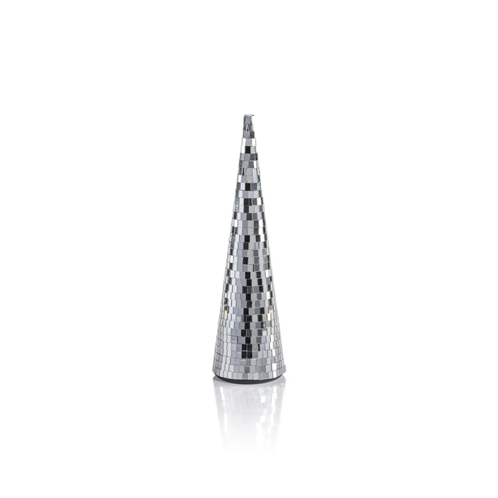 Luminous Festive Prism Tree - Silver - Christmas Trees by Carlyle Avenue