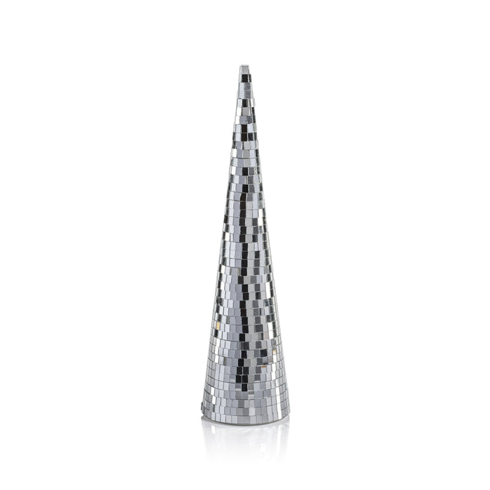 Luminous Festive Prism Tree - Silver - Christmas Trees by Carlyle Avenue