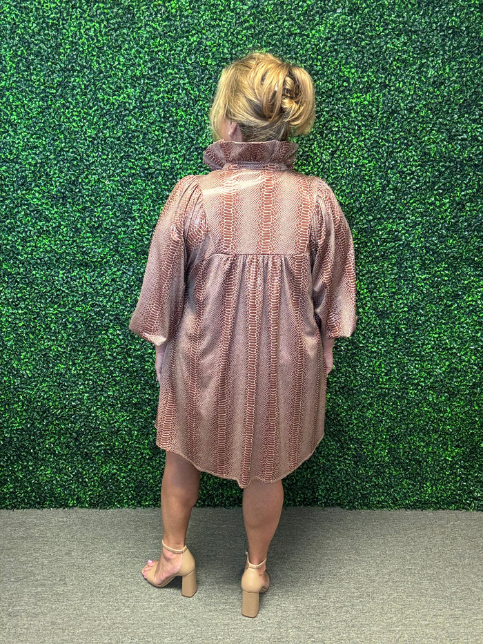 Lux Copperhead Dress