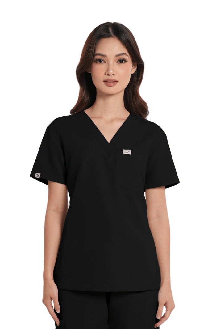 Luxe® Custom Fit V-Neck Women Scrub Top