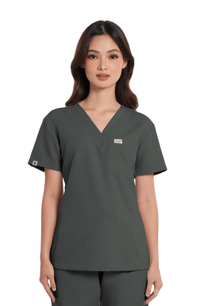 Luxe® Custom Fit V-Neck Women Scrub Top