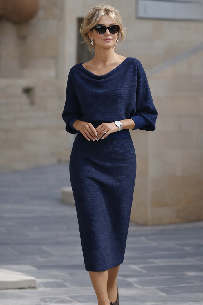 Lyvia - Elegant Everyday Midi Dress