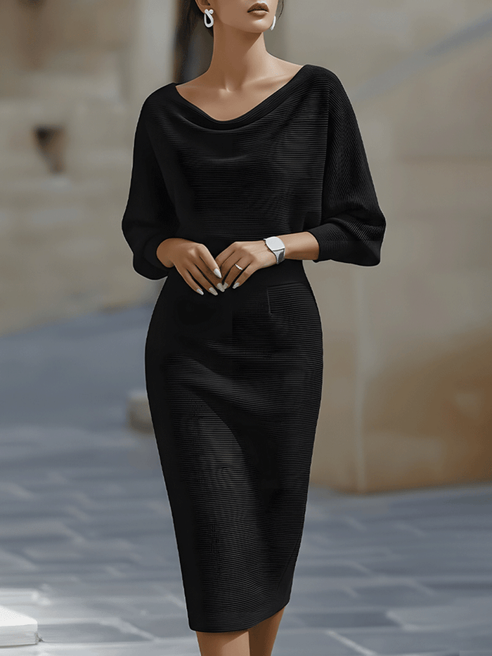 Lyvia - Elegant Everyday Midi Dress