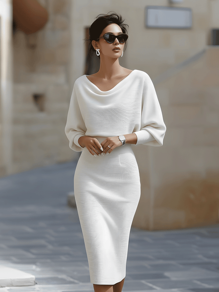 Lyvia - Elegant Everyday Midi Dress