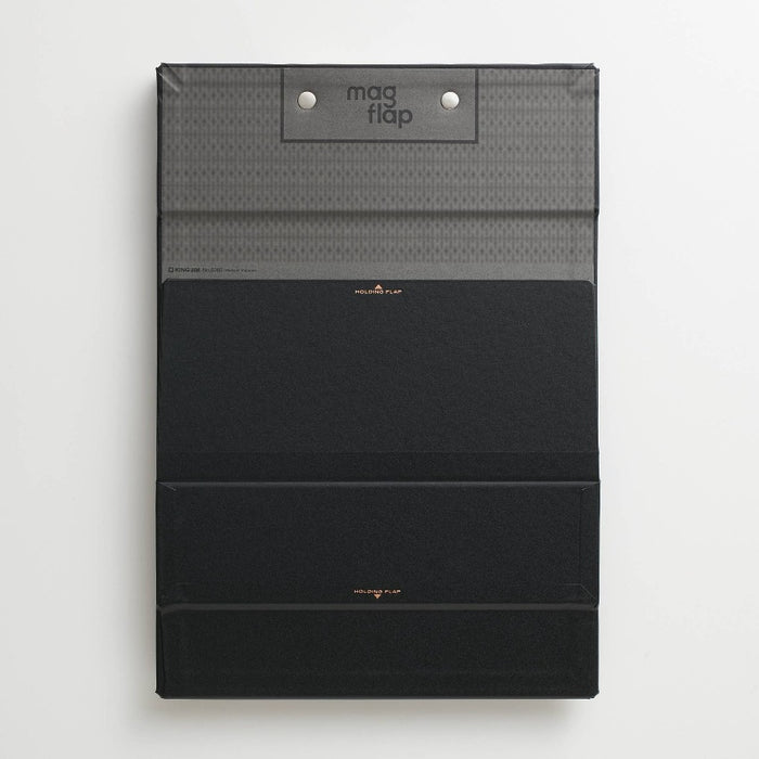 Mag Flap Clipboard - A4, Black