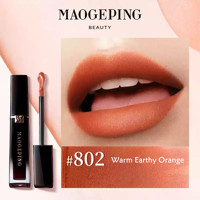 MAOGEPING Zero Burden Airy Matte Lip Glaze T4135