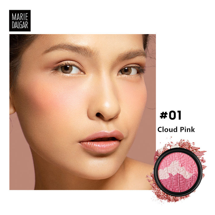 MARIE DALGAR Vitality Three-color Matte Blusher T3717