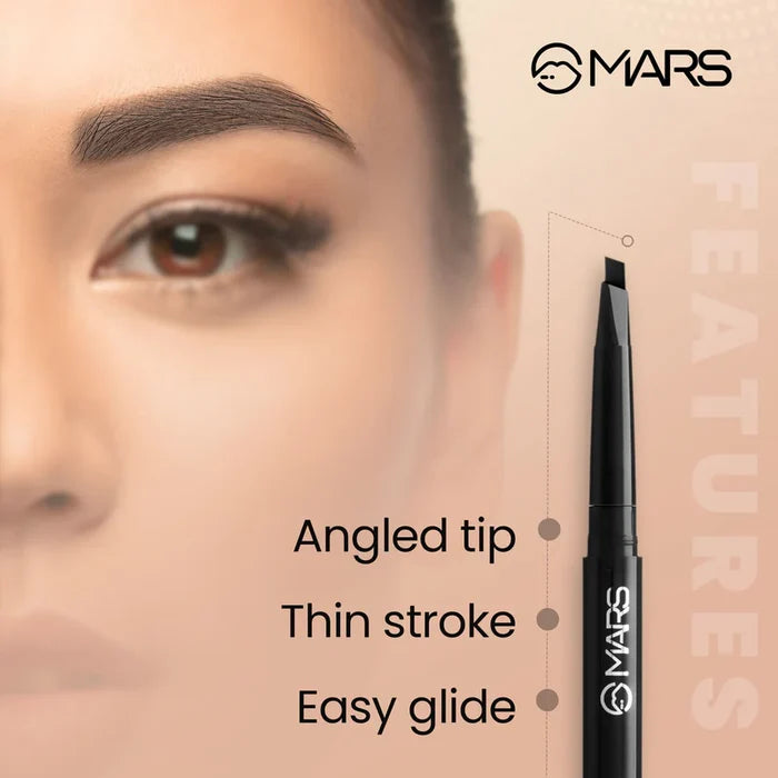 Mars Micro Precision Eye Brow Pencil 0.4g - Black
