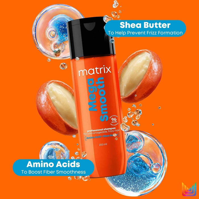 Matrix Optic Care Smooth Straight Shea Butter Shampoo 200ml