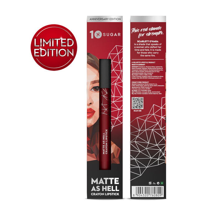 Matte As Hell Crayon Lipstick (Anniversary Edition) (Kit)