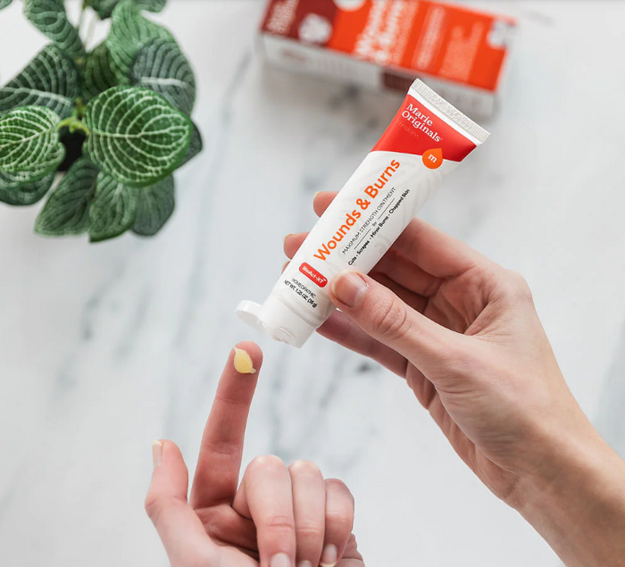 Max Strength Wounds & Burns Ointment- In use
