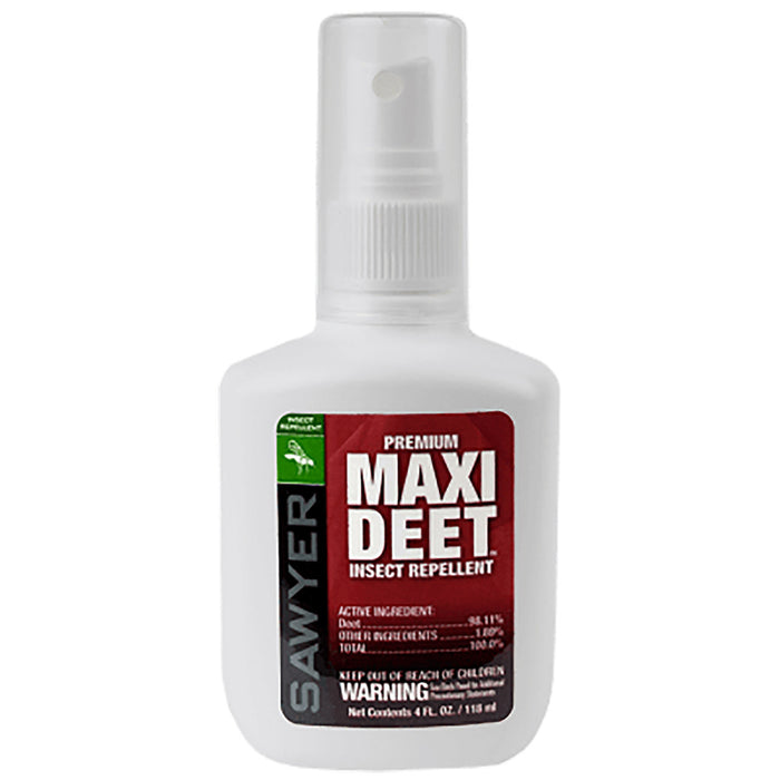 Maxi DEET Low Odor - ConPump Spray, 4 oz Insect Protection Rescue Essentials