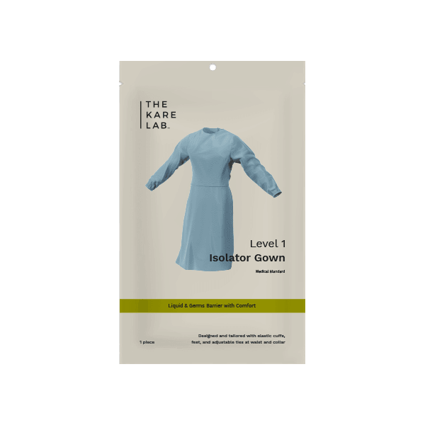 Isolator Gown Level 1 - The Kare Lab