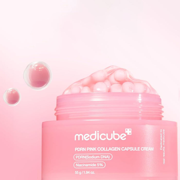 MEDICUBE PDRN Pink Capsule Cream - veido kremas