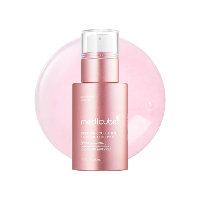MEDICUBE PDRN Pink Exosome Shot Serum 2000 - veido serumas