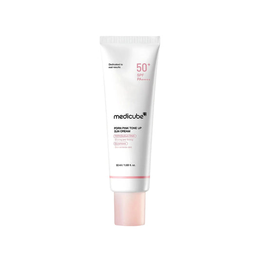 MEDICUBE PDRN Pink Tone-Up Sun Cream - kremas nuo saulės
