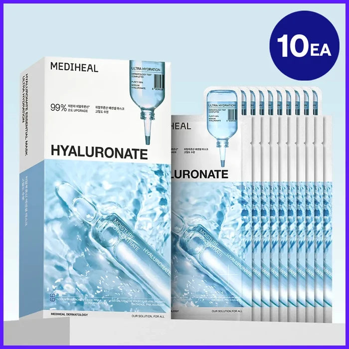 Mediheal Hyaluronate Essential Mask Sheet Ultra Hydration 10ea Set