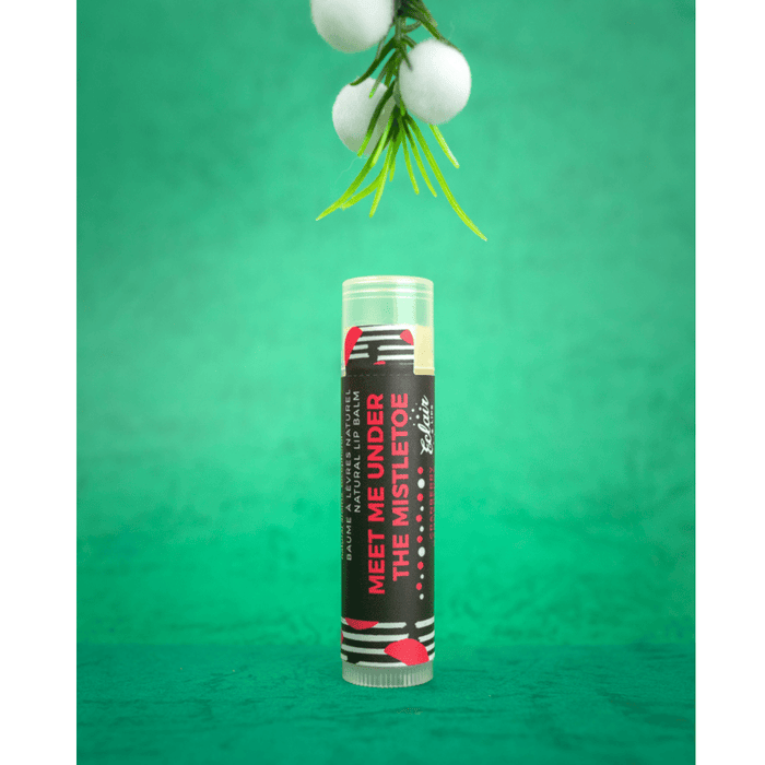 Meet me under the mistletoe lip balm