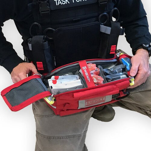 MERET First-In™ Pro X Sidepack, loaded with supplies