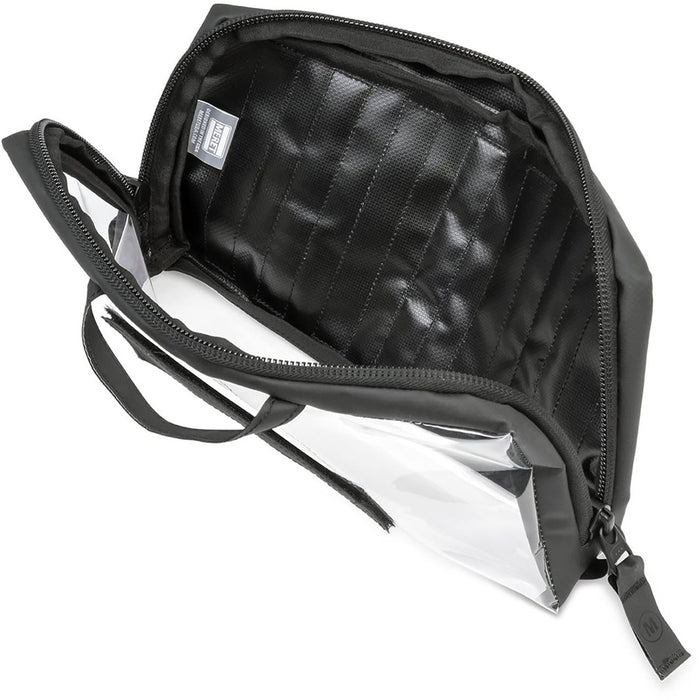 MERET H7 Viewpack Pro, Front zipper open view
