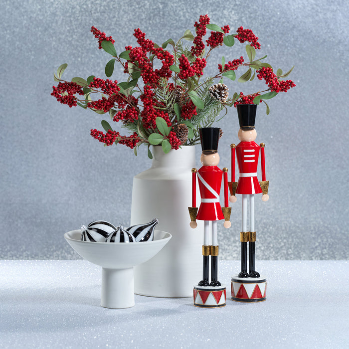 Metal Festive Decorative Soldier - Christmas Decorz by Carlyle Avenue